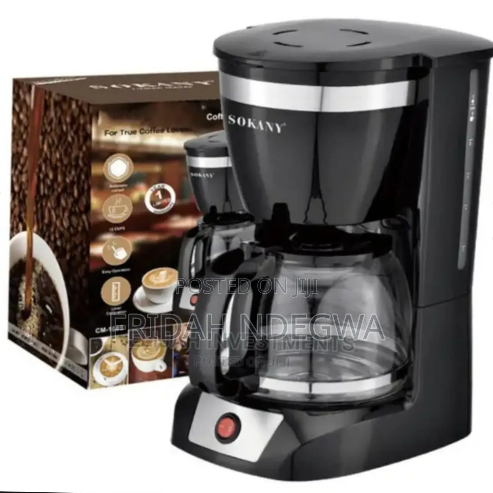 Coffee Maker Sokany Big 
12cups