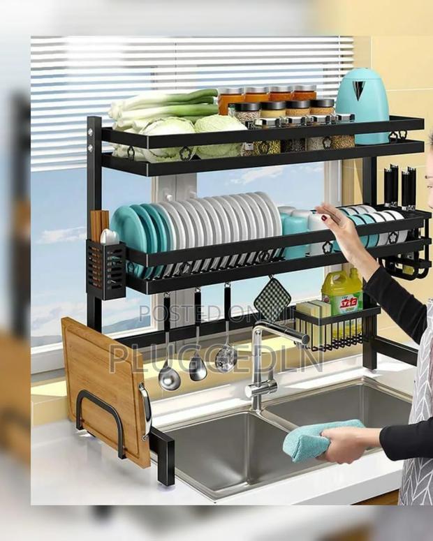 Heavy Duty Over the Sink Dish Rack - main view