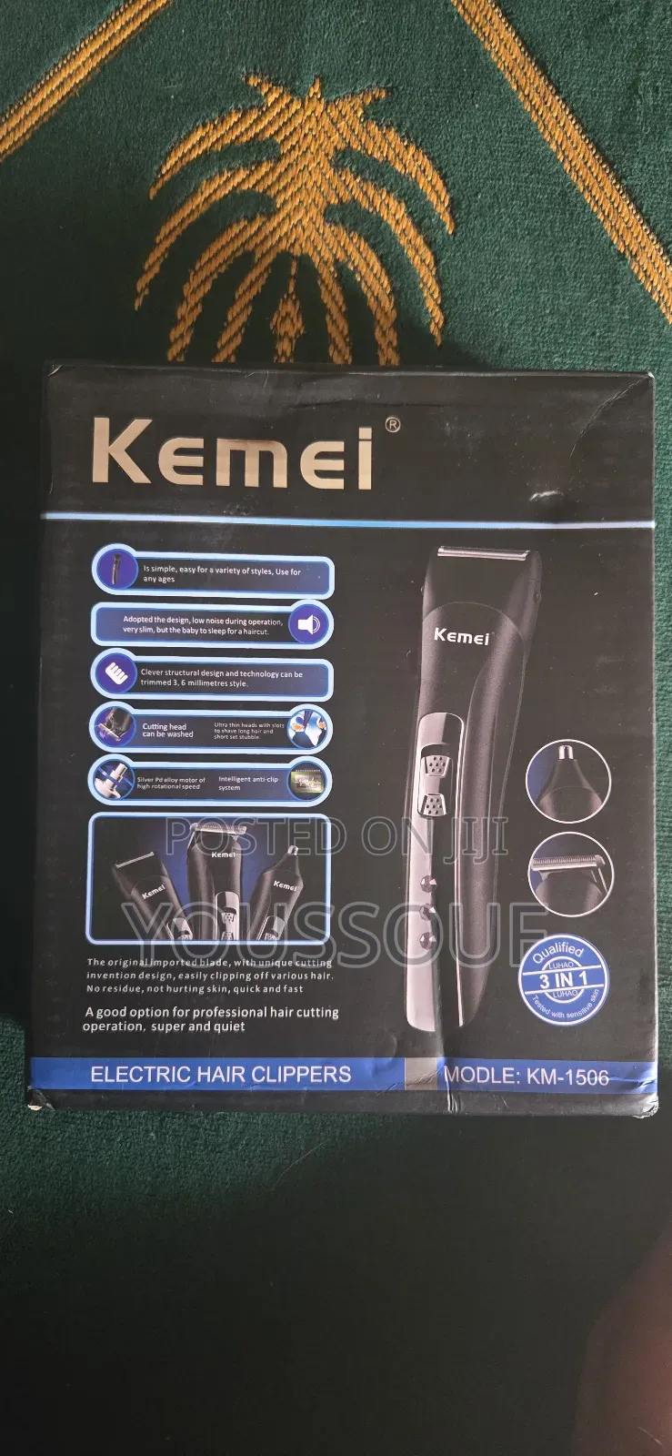 Kemei Electric Hair Clippers Km-1506