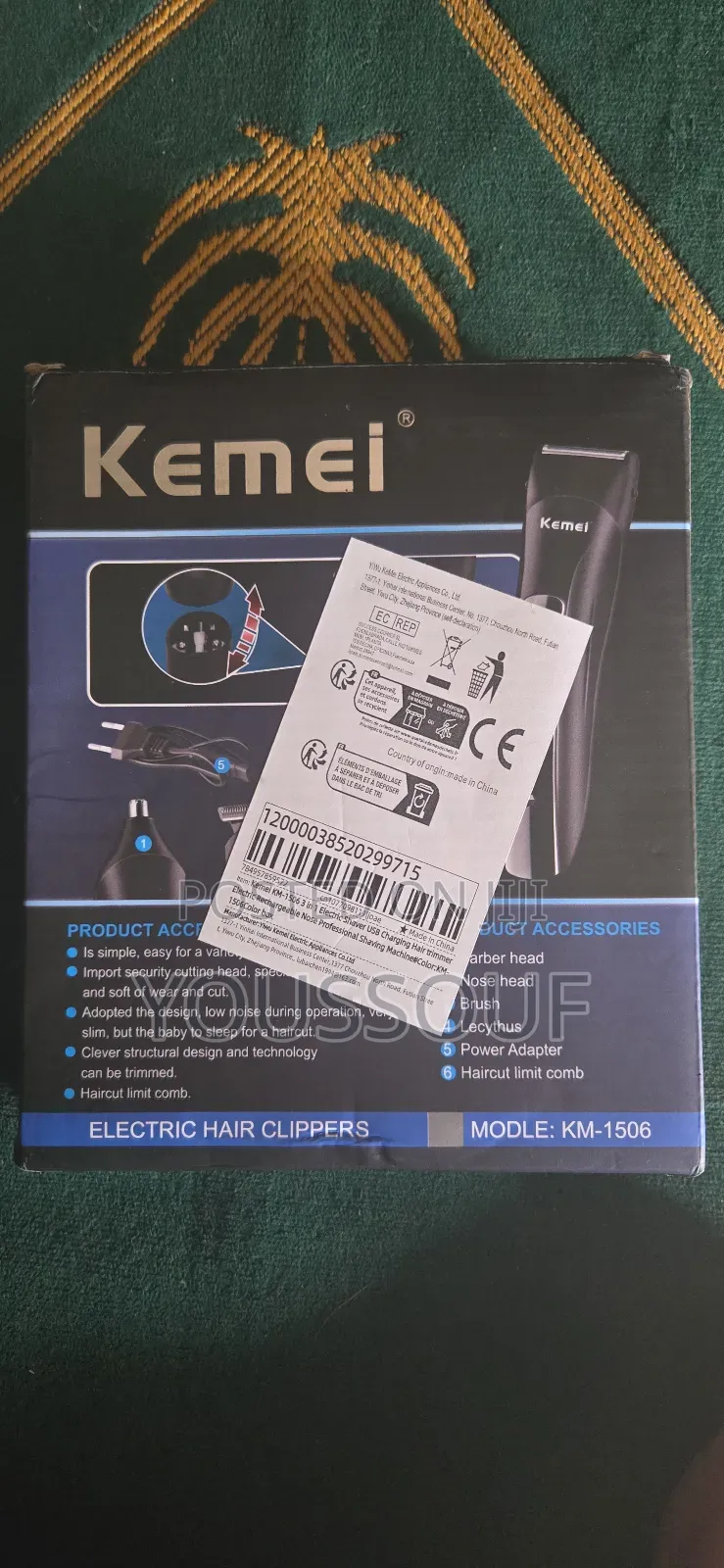 Kemei Electric Hair Clippers Km-1506