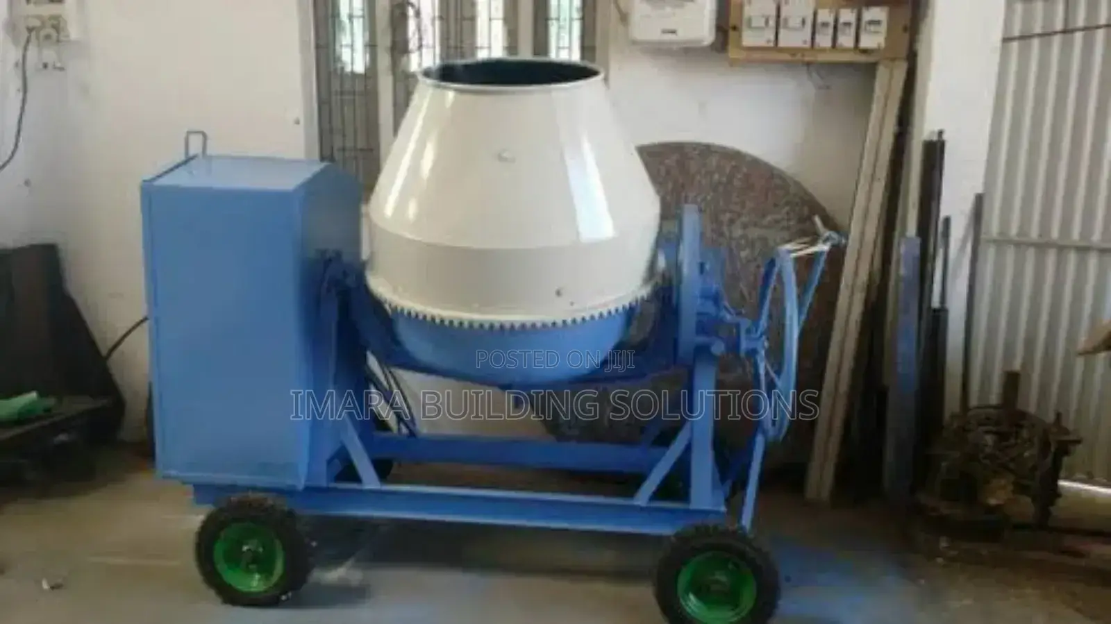Aico 400l Concrete Mixer – Portable Yet Efficient