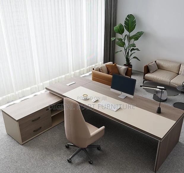 Office Desk: Expandable Office Desk With Storage 1.6m - thumbnail 6