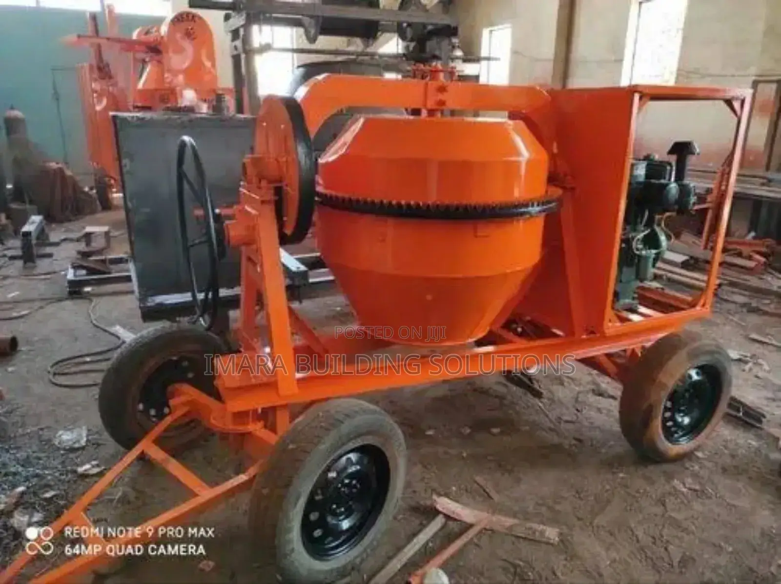Indian 500l Concrete Mixer – Rugged Reliable Site Companion