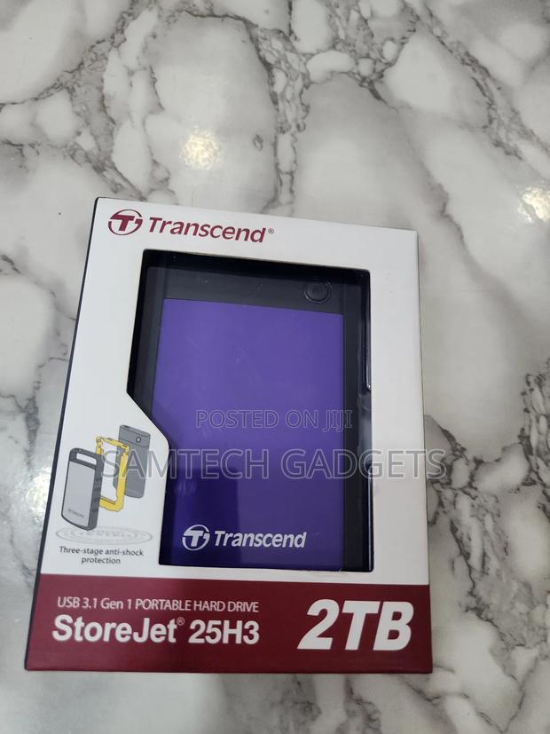 Transcend 2tb External Hardisk - main view