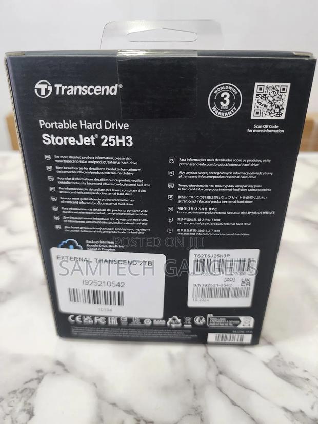 Transcend 2tb External Hardisk - thumbnail 4