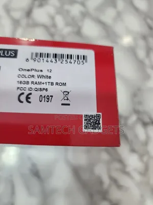 New OnePlus 12 1 TB White