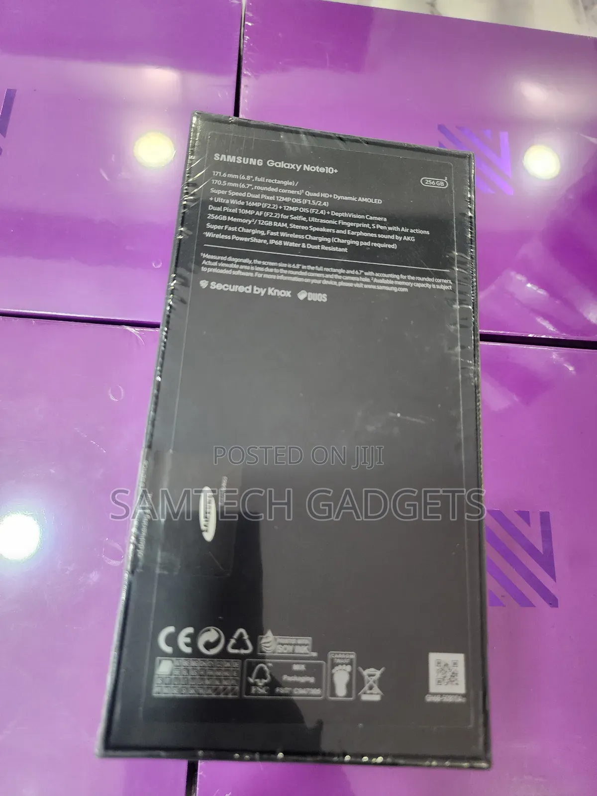 New Samsung Galaxy Note 10 Plus 5G 256 GB Silver