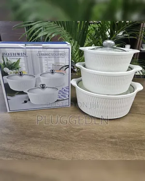 *3pcs Set Ceramic Casserole Serving Dishes