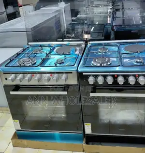 Auto-Ignition 3+1roch Gas Cooker 60 by 60 ( Seven Knobs)