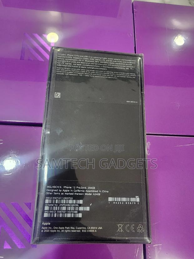 New Apple iPhone 12 Pro Max 256 GB Gold - thumbnail 4