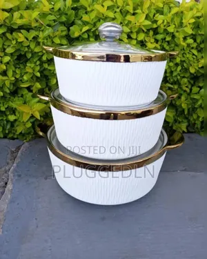 *3pcs Set Ceramic Casserole Serving Dishes **