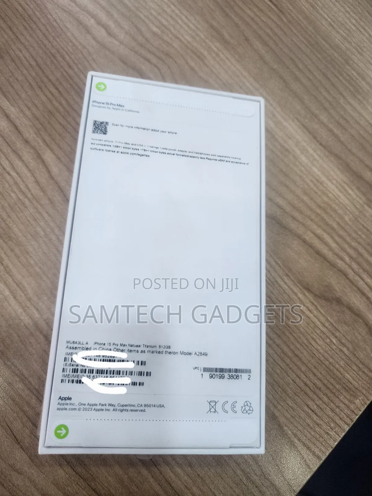New Apple iPhone 15 Pro Max 512 GB Silver
