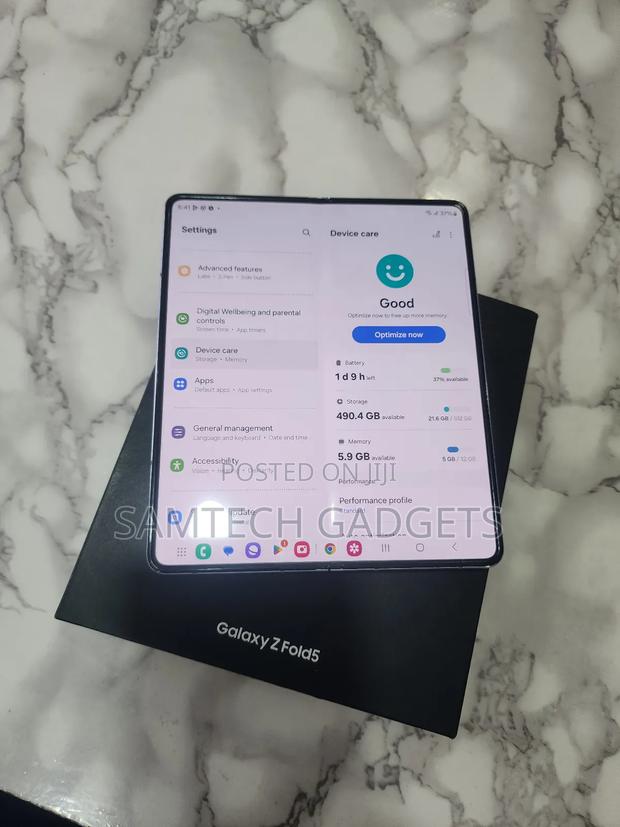 Samsung Galaxy Z Fold 5 512 GB Blue - main view