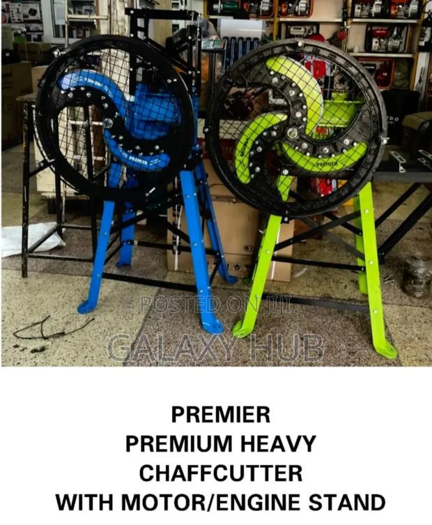 Premier Premium Heavy Chaff Cutter With Motor Stand 2 Blade