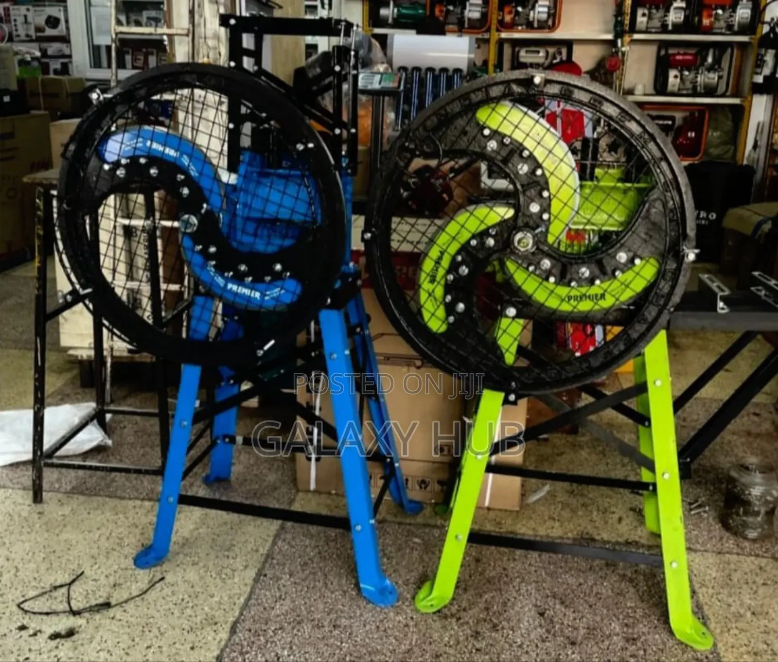 Premier Chaff Cutter With Motor Stand 3 Blade