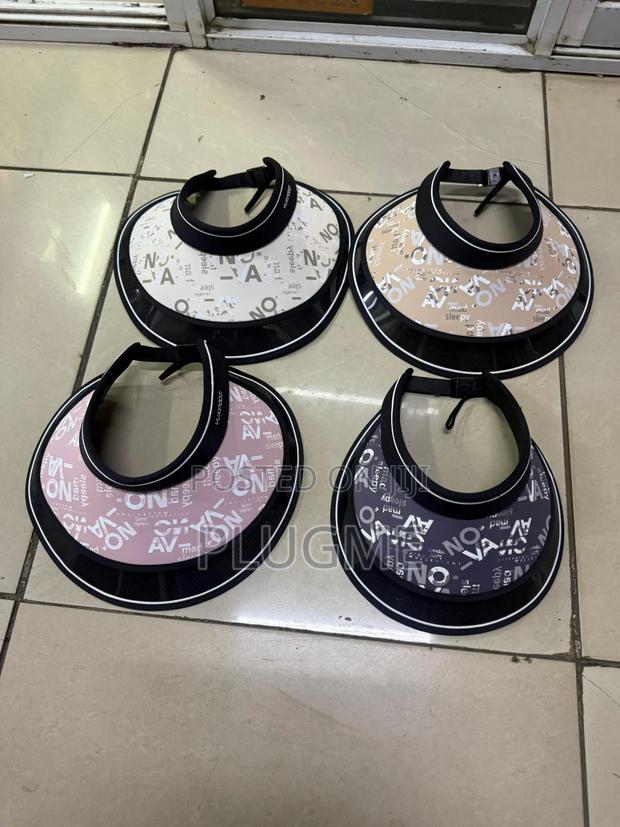 Stylish Wide-Brim Sun Visor Summer Beach Hats - thumbnail 2