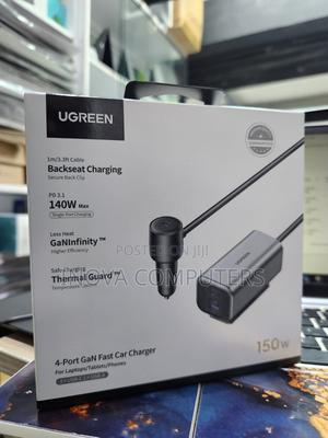 Ugreen 150w 4-port Gan Fast Car Charger - thumbnail 2