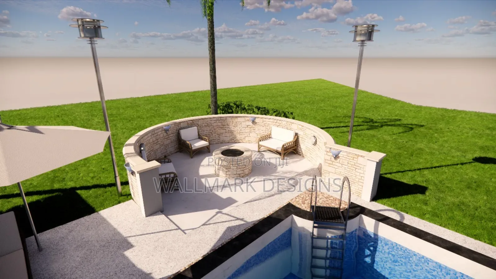 Swimming Pool Designs and Rendering, Swimming Pool Construction .