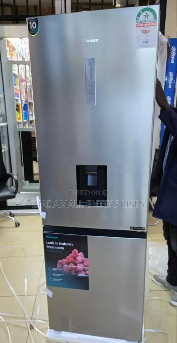 Convenient Design, 292l Hisense Bottom Freezer Refrigerator, Efficient