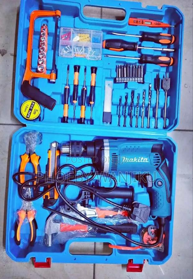 New Makita Drill Set/Powerful Makita Drill Set 1630 - main view