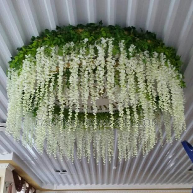 Round Pattern Hanging Flowers for Wisteria