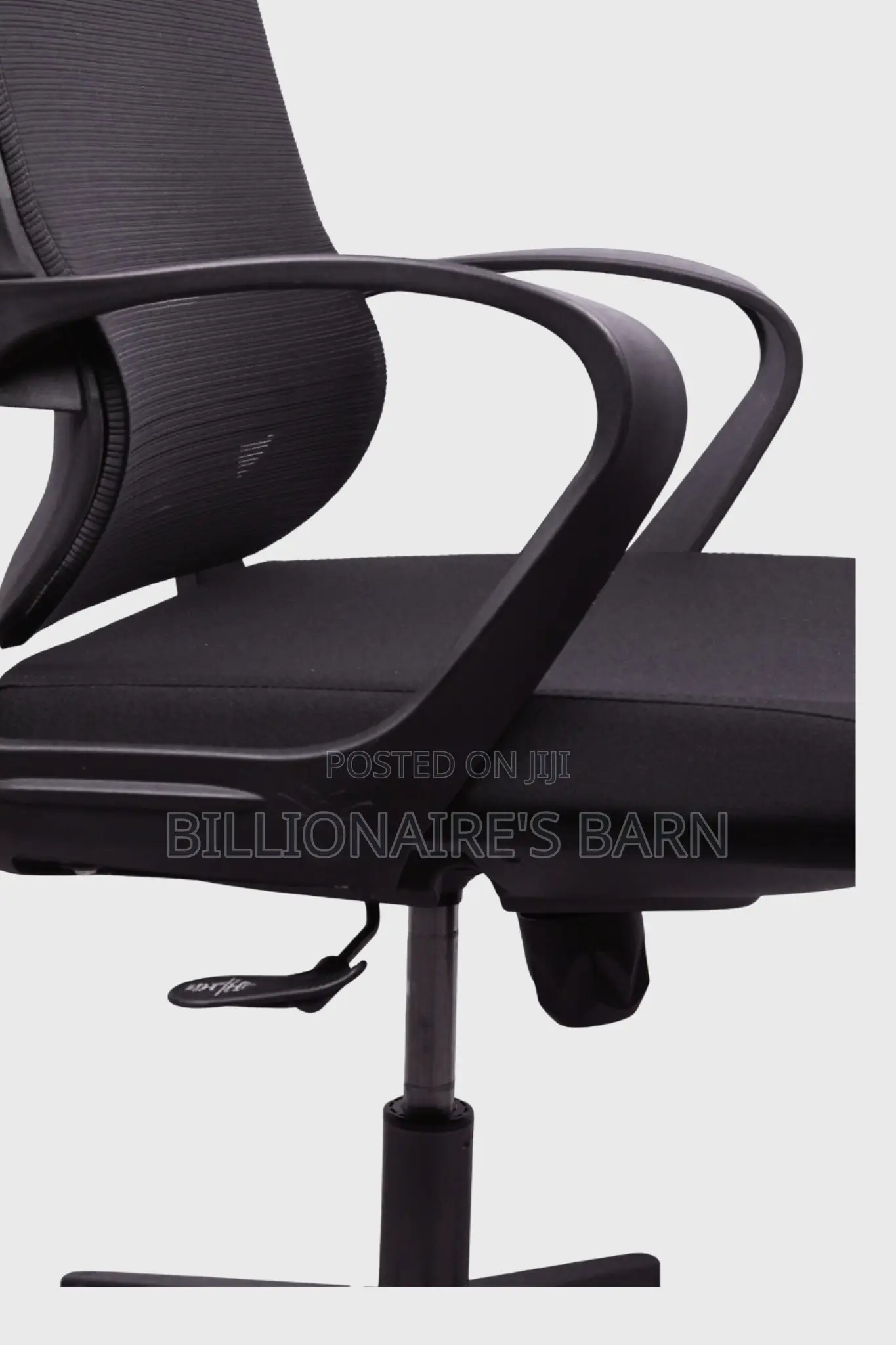 Midnight Black Mesh Office Chair