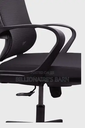 Midnight Black Mesh Office Chair