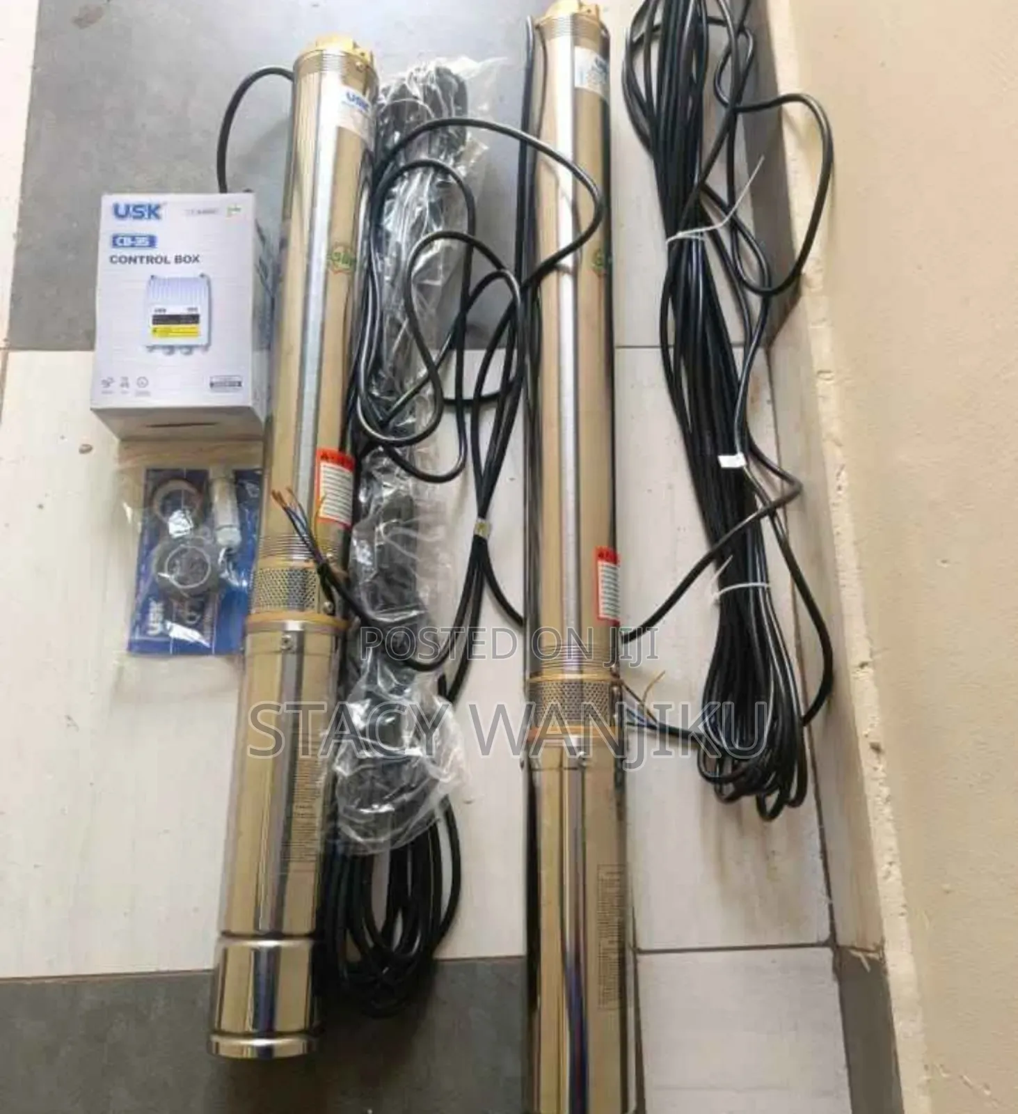 2hp Usk Submersible Water Pump / Electric Submersible Water Pump