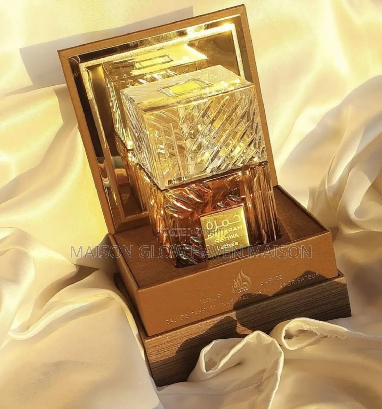 Lattafa Khamrah Qahwa Premium Perfume.