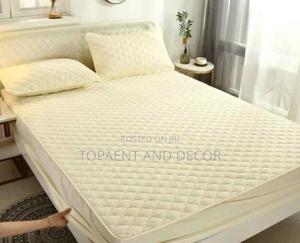 Fitted Waterproof Mattress Protector With Smooth Finish - main view