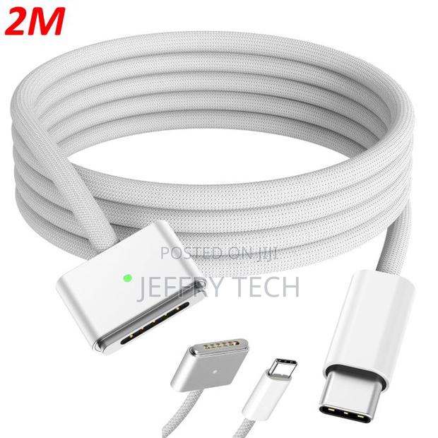 Usb-C Type C to Magsafe 3 Cable - 2m Nylon Braided With Led Indicator - main view
