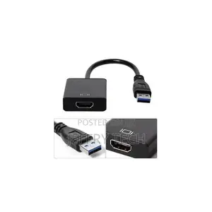 Usb 3.0 to Hdmi Hd 1080p Video Cable Adapter Converter