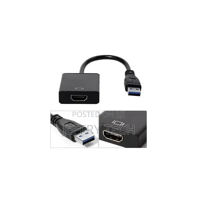 Usb 3.0 to Hdmi Hd 1080p Video Cable Adapter Converter