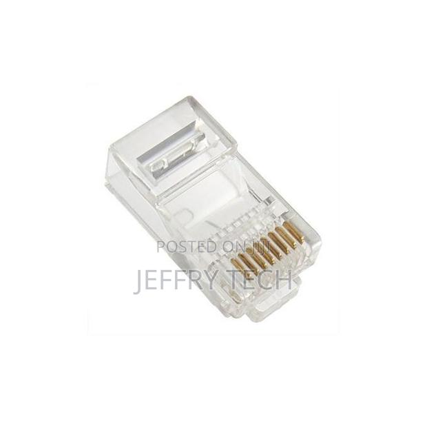 10 Pieces Rj45 Transparent Cat6 Network Cables + 10 Plug Cov - thumbnail 3
