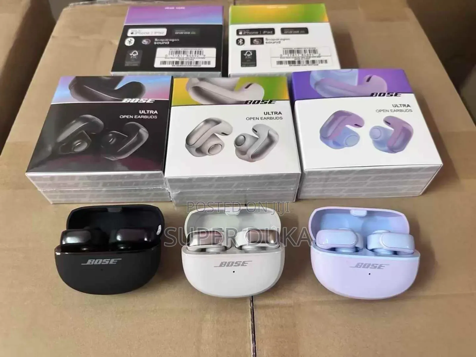 Bose Ultra Open Earbuds, True Wireless Headphones-Open Ear