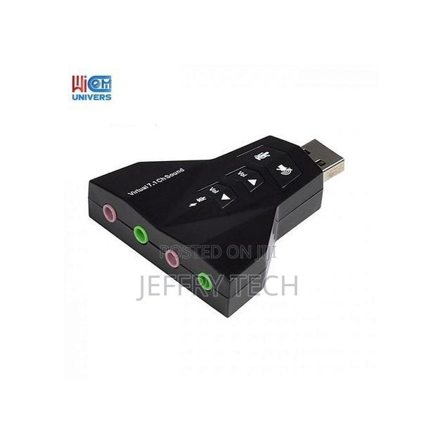 Sound Card Usb Adapter Mini 7.1 Ch