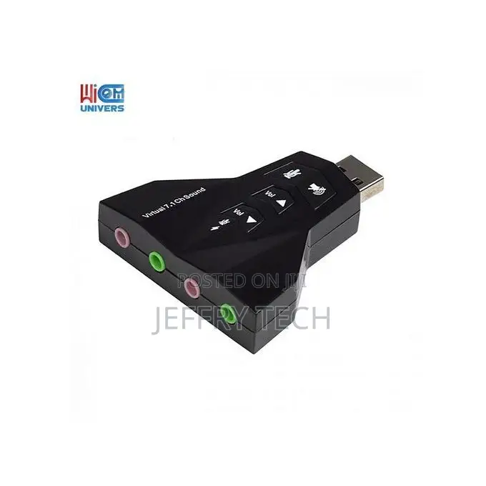 Sound Card Usb Adapter Mini 7.1 Ch