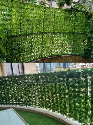Outdoor Green Fencing Artificial Ivy Balcony Privacy Fence