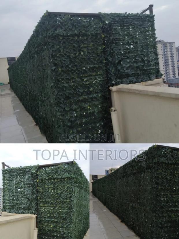 Balcony Privacy Fences and Green Outdoor Privacy Fence