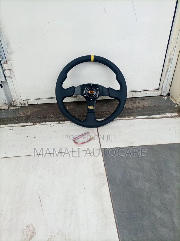 Universal Omp Sport Steering Stylish Racing Car Interior Modification - main view