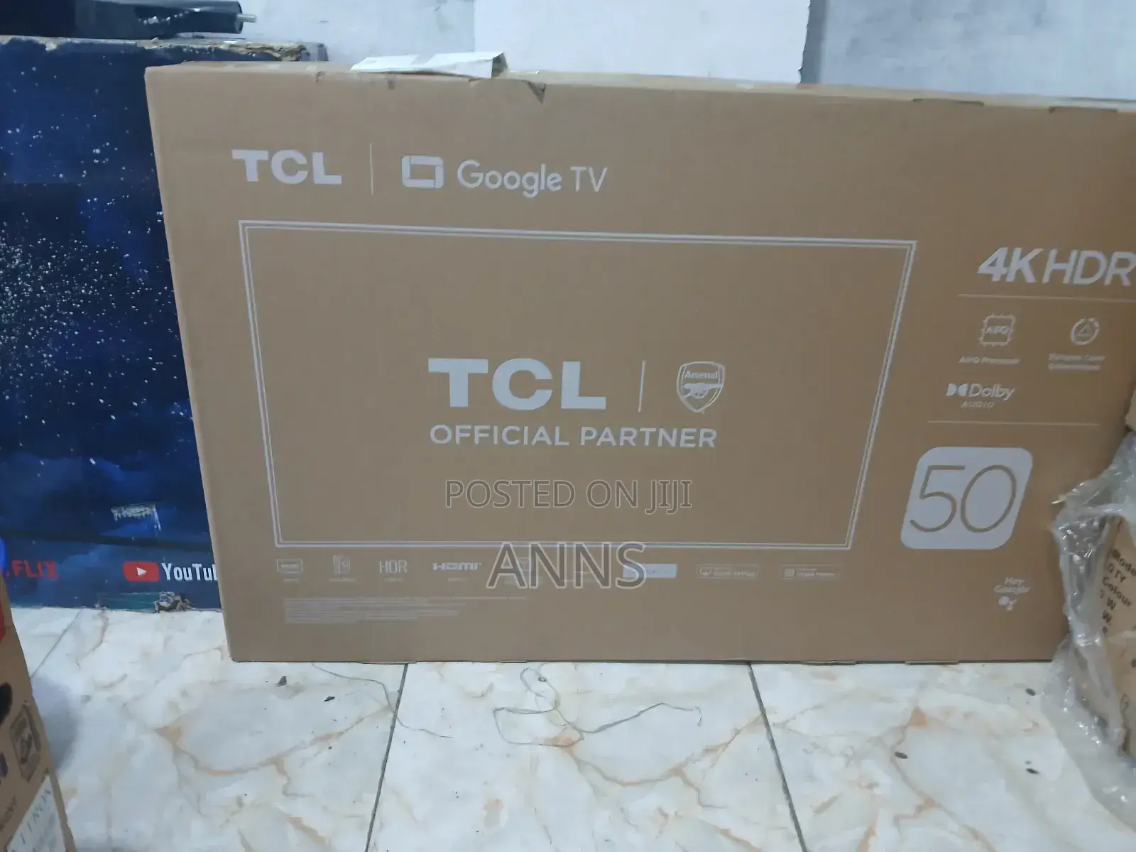4 K HDR TCL 50 '' Google Tv