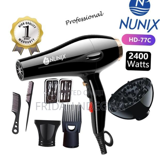Nunix Hd-77c Blowdry With Accessories - main view