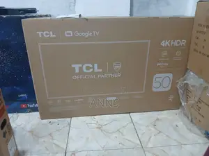 TCL 50 Inches Smart Android Google Tv Available.