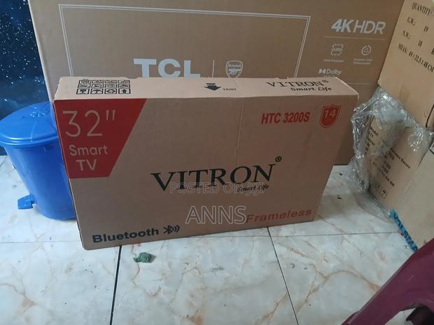 Vitron 32 Inches Smart Android Frameless Tv Bran - thumbnail 2