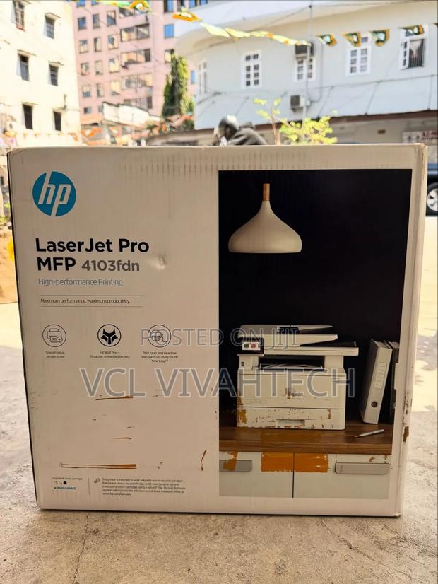 Hp Laserjet Pro MFP 4103fdn Printer - main view