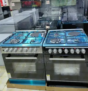 Haier 60 by 60 3+1 With Wok Burner and Gas Sensor Free Standing Cooker