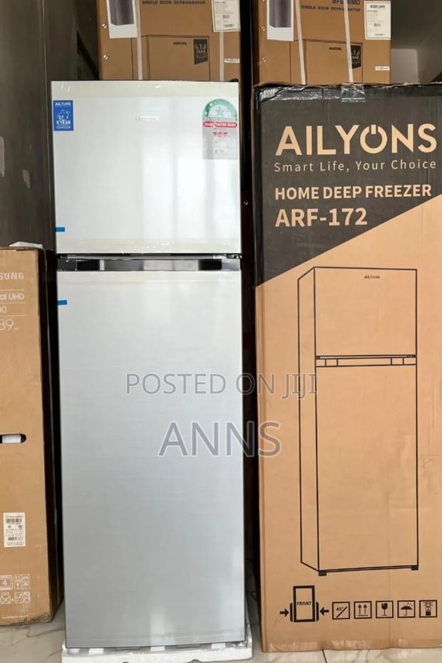 Ailyons 168 Litres Double Door Fridge Direct Cool 2 Doors