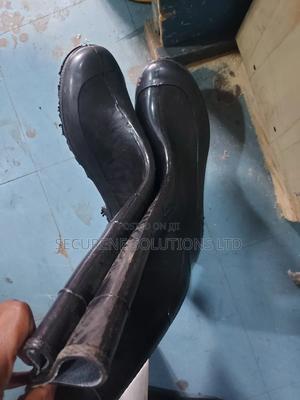 Light Duty Black Gumboots - thumbnail 2