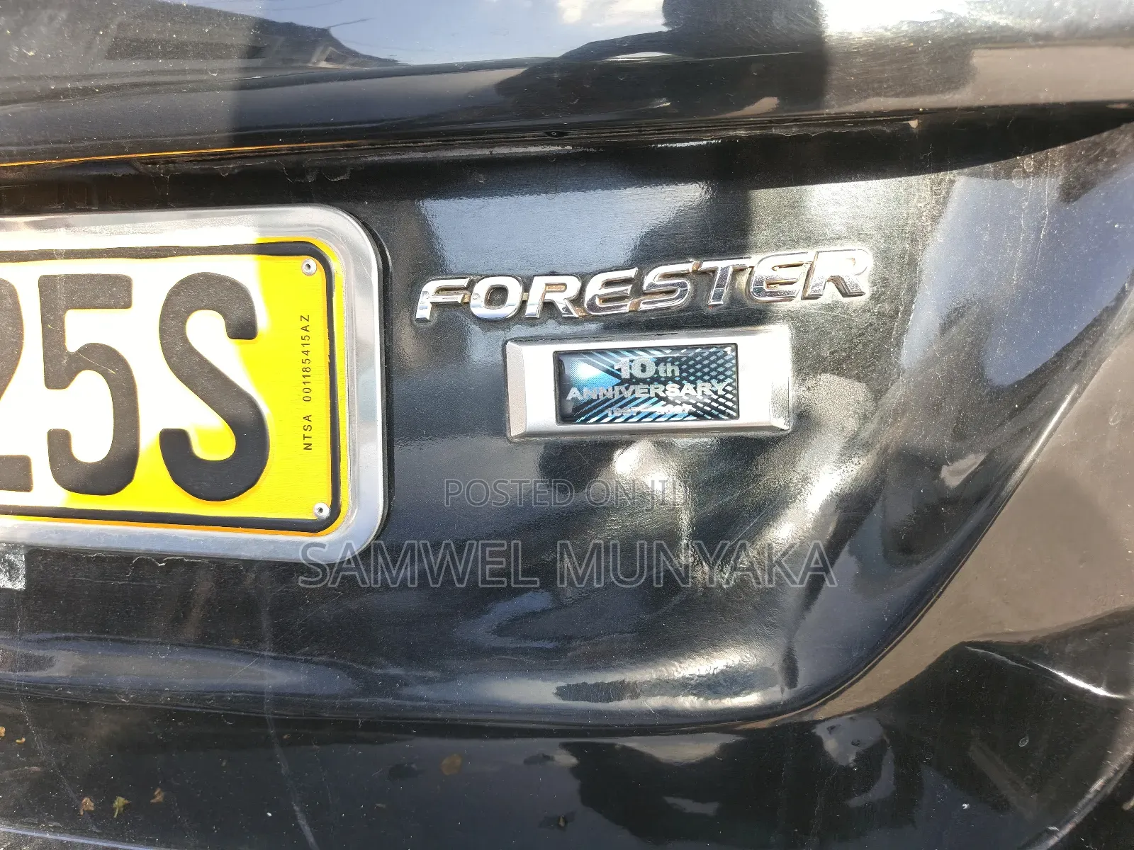 Subaru Forester 2.0 X Trend 2007 Black