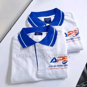 Embroidery Stitching on Polo Tshirts